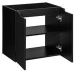 Armoire sous lavabos NOVA CUW60 2D Noir