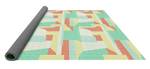 Outdoor-Teppich-Patch Pastell Textil - 280 x 5 x 200 cm