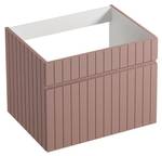 Waschbeckenunterschrank SATARA Pink - Holzwerkstoff - 46 x 46 x 60 cm