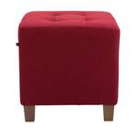 Tabouret bas Pharao Rouge