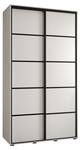 ARMOIRE À PORTES COULISSANTES DAVOS 4 Blanc - Largeur : 130 cm