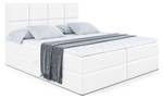 Boxspringbett GALMA Hochglanz Weiß - Breite: 200 cm - H3