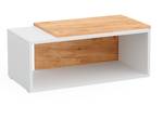 Table basse Bert 40473 Chêne - Blanc