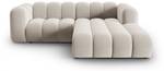 modulares Ecksofa LUPINE 3 Sitzplätze Beige