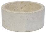 Waschbecken Maila Beige - Naturfaser - 35 x 15 x 35 cm