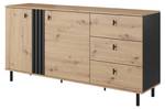 Kommode 165 MADICI Braun - Grau - Holzwerkstoff - 40 x 82 x 165 cm