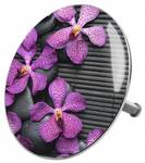 Badewannenstöpsel Vanda Violett - Metall - 8 x 10 x 10 cm