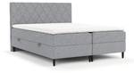 Boxspringbett Gwen Grau - 160 x 110 x 208 cm - H3