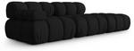 modulares Sofa BELLIS 4 Sitzplätze Schwarz