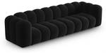 modulares Sofa LUPINE 4 Sitzplätze Schwarz