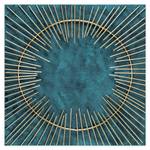 Wanddeko Metall Himmelsfirmament Blau - Metall - 60 x 60 x 3 cm