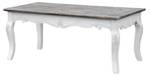 Couchtisch RIMINI WHITE CT120 Weiß - Massivholz - Holzart/Dekor - 120 x 50 x 60 cm