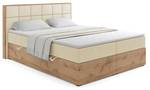 Boxspringbett LOLLY2 Beige - Breite: 149 cm - H3