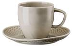 Kaffeetasse Junto Grau - Naturfaser - 2 x 8 x 8 cm