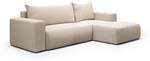 Ecksofa Serole L Beige