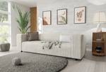 Sofa 3 Sitzer Mette aus Cord-Sttoff Beige