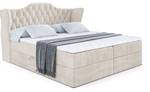 Boxspringbett VILA Beige - Breite: 140 cm - H4