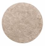 Hochflorteppich Fanny Beige - Sandbraun - 80 x 80 cm