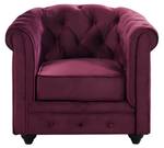 Ensemble canapé fauteuil  CHESTERFIELD Bordeaux