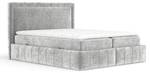 Boxspringbett Sundown Grau - Breite: 160 cm