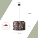 Pendelleuchte Hugo Pd1 Flo 004 Aluminium - Schwarz - Multicolor