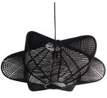 Lampe suspension YABACO Noir - Fibres naturelles - 61 x 224 x 61 cm