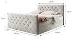 Boxspringbett MOLIE Beige