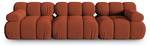 modulares Sofa BELLIS 3 Sitzplätze Braun