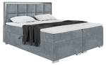 Boxspringbett Dani Silver Grau - 140 x 234 cm - H4