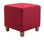 Tabouret bas Pharao Rouge