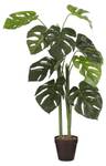 Plante artificielle Monstera Vert - Textile - 50 x 100 x 50 cm