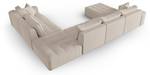 modulares U-Formsofa MIKE 8 Sitzplätze Beige