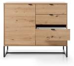 Sideboard AMBER SB103 1D4D Beige - Holzwerkstoff - Kunststoff - 103 x 89 x 39 cm