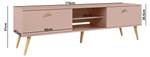 RTV-Schrank TV-Tisch IKON Rosa Hellrosa - Pink