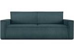 NAPI  Sofa 3 Sitzer Blau - Breite: 228 cm