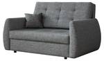 Schlafsofa Viva Art II Grau - Holz teilmassiv - 133 x 85 x 98 cm