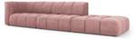 modulares Sofa SERENA 4 Sitzplätze Pink