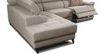 Ecksofa Taunus (5-Sitzer) Creme