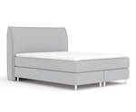 Boxspringbett Chermin Hellgrau - Breite: 200 cm