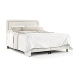 Boxspringbett Dove Creme - Breite: 160 cm