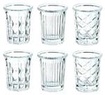 Schnapsglas New York 6er Set Glas - 2 x 6 x 5 cm