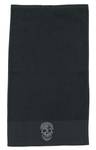 Handtuch Black-Line Stone Skull Schwarz - Textil - 50 x 1 x 100 cm