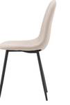 Chaise POLAR DRC 1NOS Beige - Noir - Métal