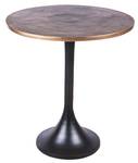 Table ronde Paros Doré - Métal - 48 x 53 x 48 cm