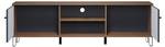 TV Tisch Montez Grau - Holzwerkstoff - 40 x 56 x 183 cm