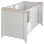 Babybett Helene Grau - Holzwerkstoff - 76 x 82 x 144 cm