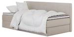 Boxspringbett MITTO CONTI SOLO Creme - Breite: 120 cm - H3