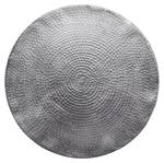 Couchtisch 脴 Aluminium Silber, 62x33cm