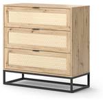 Kommode  Natal 42063 Braun - Holzwerkstoff - 38 x 66 x 35 cm