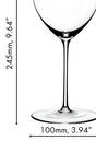 Syrah Shiraz + Tuch Performance 2er Set Glas - 10 x 25 x 10 cm